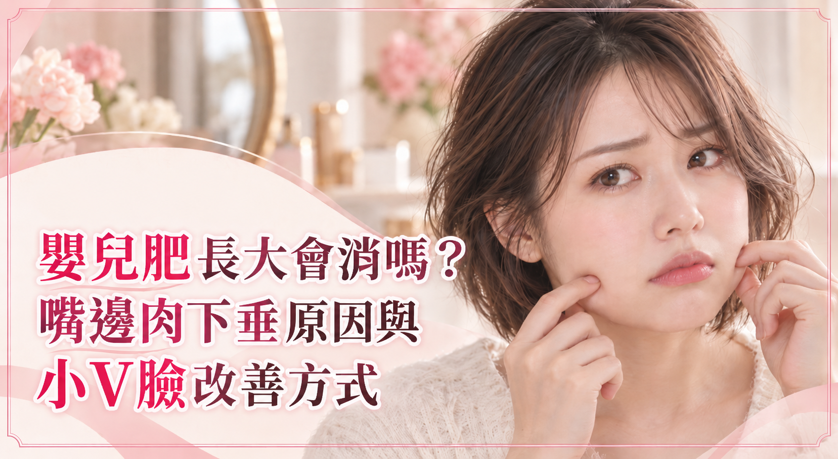 嬰兒肥與小V臉改善指南