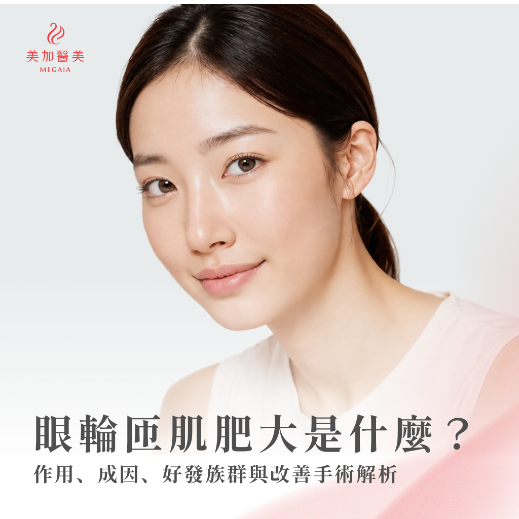 眼輪匝肌肥大是什麼？作用、成因、好發族群與改善手術解析